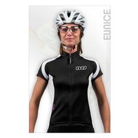 moozes eunice womens cycling jersey black 2xlarge