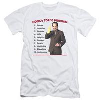 Monk - Top 10 Phobias (slim fit)