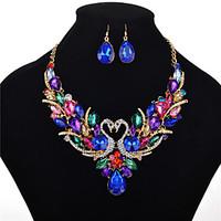 MOGE Ms. European And American Fashion Jewelry Sets / Necklace / Earrings