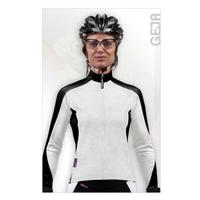 moozes geja womens cycling jacket white medium