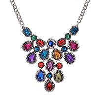 MOGE New Fashion European And American Big Vintage Women Necklace