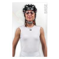 moozes womens sleeveless cycling base layer black large