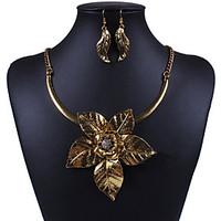 MOGE Ms. European And American Fashion Jewelry Sets / Necklace / Earrings
