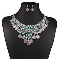 MOGE Ms. European And American Fashion Jewelry Sets / Necklace / Earrings