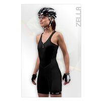 moozes zella womens cycling suit white black large