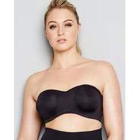 moulded bandeau black bra