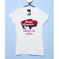 Motel America Womens T Shirt - Inspired by American Gods