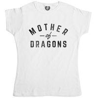 Mother of Dragons Fitted Womens T Shirt