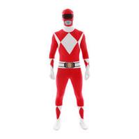 Morphsuit Adults\' Power Rangers Red - M
