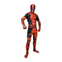 Morphsuit Adults\' Deluxe Zapper Marvel Deadpool - L