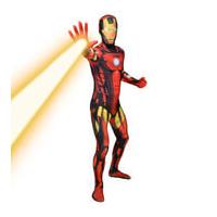 Morphsuit Adults\' Deluxe Zapper Marvel Iron Man - L