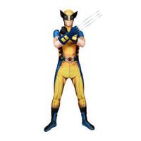 Morphsuit Adults\' Deluxe Zapper Marvel Wolverine - L