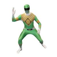 Morphsuit Adults\' Power Rangers Green - L