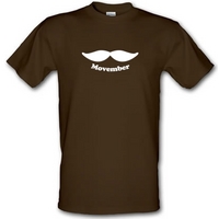 movember male t shirt