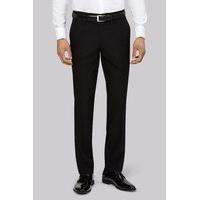 moss london slim fit black dress trousers