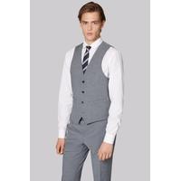 Moss London Performance Skinny Fit Light Grey Waistcoat