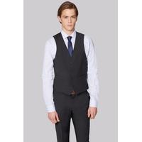 Moss London Performance Skinny Fit Charcoal Waistcoat