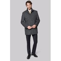 moss 1851 tailored fit grey diagonal insert coat