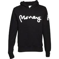 money mens ape patch hoody black