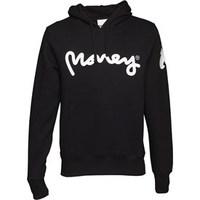 money mens ape patch hoody black