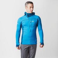 mountain equipment mens eclipse zip fleece mid blue mid blue