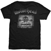 Motorhead Danger Mens Black T Shirt: X Large