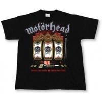 Motorhead Slots Mens T Shirt: X Large