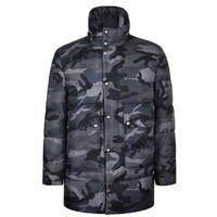 MONCLER GAMME BLEU Camouflage Print Jacket