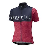 morvelo womens double good jersey short sleeve cycling jerseys