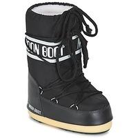 moon boot moon boot nylon boyss childrens snow boots in black