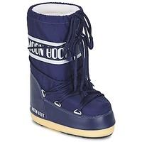 moon boot moon boot nylon boyss childrens snow boots in blue