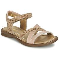Mod\'8 JELGUY2 girls\'s Children\'s Sandals in BEIGE
