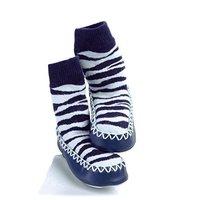 Mocc Ons Zebra Stripe 12-18 Months