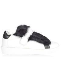 MONCLER Lucie Fur Trainers