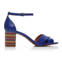 Moda in Pelle Liano Cobalt Blue High Smart Sandals