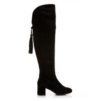 Moda in Pelle Valore Black Medium Smart Long Boots