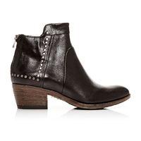 moda in pelle bellah black low casual short boots