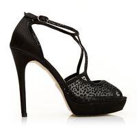 Moda in Pelle Klaro Black Very High Occasion Sandal