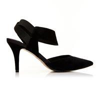 Moda in Pelle Carmona Black High Occasion Shoes