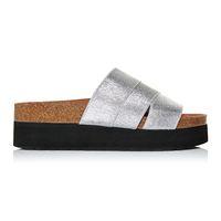 Moda in Pelle Pollie Silver Medium Casual Sandals