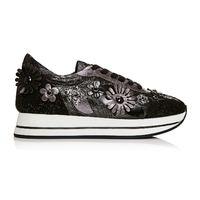 Moda in Pelle Adella Black Low Leisure Shoes