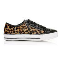 Moda in Pelle Fianntas Leopard Low Leisure Shoes