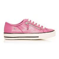 Moda in Pelle Fianntas Fuschia Low Leisure Shoes