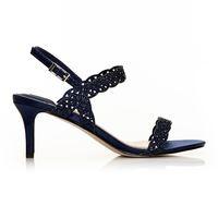 Moda in Pelle Kalea Navy Low Occasion Sandals
