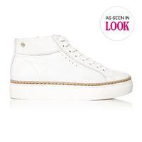 Moda in Pelle Addeo White Low Leisure Shoes