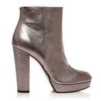 Moda in Pelle Karley Pewter V High Smart Short Boots