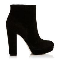 Moda in Pelle Karley Black V High Smart Short Boots