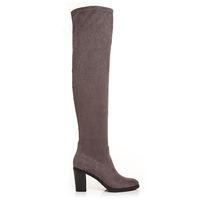 Moda in Pelle Sorenta Grey High Smart Long Boots