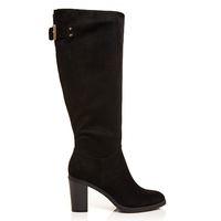 Moda in Pelle Velotta Black Medium Smart Long Boots