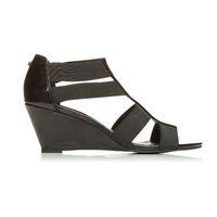 Moda in Pelle Plenty Black Medium Smart Sandals